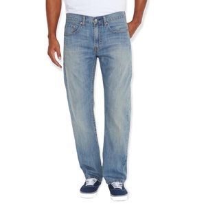 Levi’s Men’s 559 Relaxed Fit Straight Leg Blue Denim Jeans Waist 34 34x34
